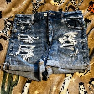 American Eagle Distressed Jean shorts